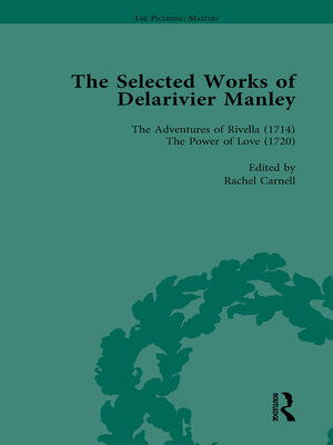 cover image of The Selected Works of Delarivier Manley Vol 4